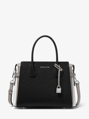 michael kors dreifarbige henkeltasche mercer medium|MICHAEL KORS MERCER MEDIUM MESSENGER .